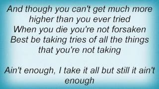 Aerosmith - Ain't Enough Lyrics