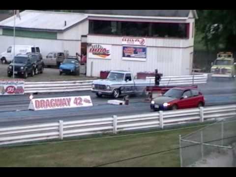 78 F-150 launch on 175 hp nitrous