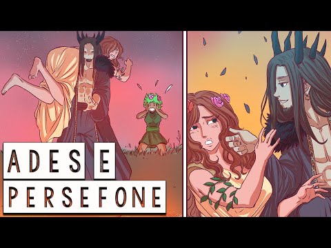 Hades and Persephone: The Myth of the Seasons (Pluto and Proserpina) - Greek Mythology Illustrate...