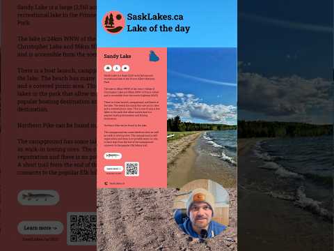 Sandy Lake (Halkett Lake) | Prince Albert National Park - Saskatchewan Lake of the Day