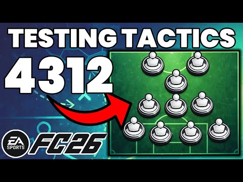 UNREAL 4312 For DEADLY Counter Attacks🔥FC 26 Custom Tactics💪