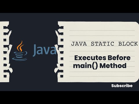 Java Static Block Explained Executes Before Main Method