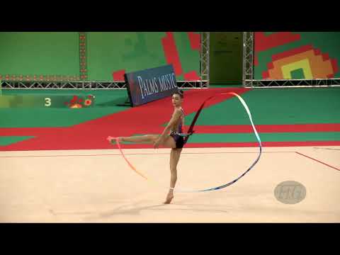 RAKHIMOVA Yosmina (UZB) - 2022 Rhythmic Worlds, Sofia (BUL) - Qualifications Ribbon