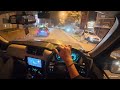 Realistic Scorpio S11 Classic POV City Drive Daily Commute Night Traffic 4K