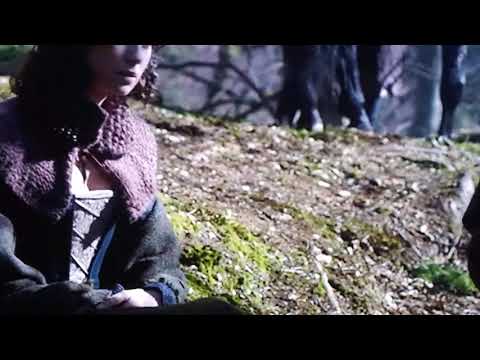 Outlander Angus and Claire argue 1x09