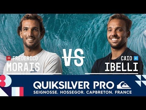Frederico Morais vs. Caio Ibelli - Round Three, Heat 4 - Quiksilver Pro France 2017
