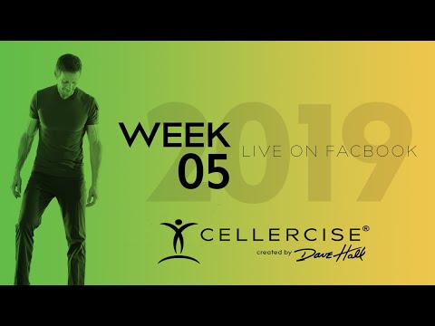 Week 5 with Christine, Shoulders, Flat Feet, QA - Cellercise® LIVE with Dave Hall