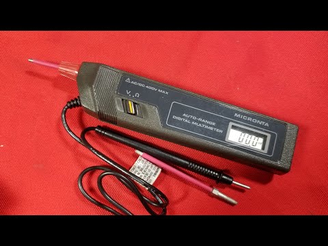 Radio Shack Micronta Digital Pen Multimeter Review