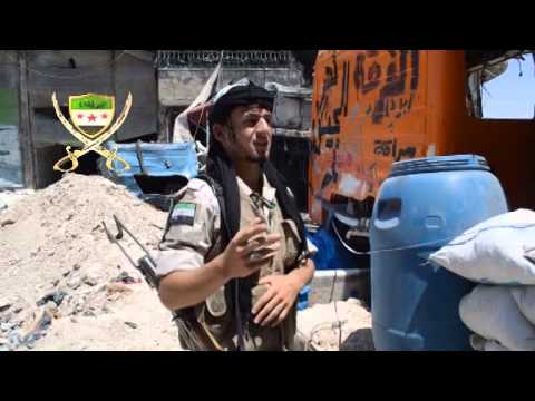 جولة ميدانية في نقاط رباط الفرقة 46 في جبهة الراموسة داخل مدينة حلب