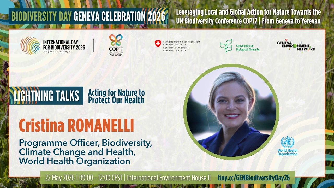 Acting for Nature to Protect Our Health | International Day for Biological Diversity 2026