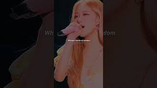 Download lagu Let it be. Rose. Lyrics in English. 💜🦋 #kpopedit #btsarmy #kpopstan #blackpink mp3