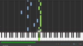 Synthesia Piano 林宥嘉 浪費 鋼琴版