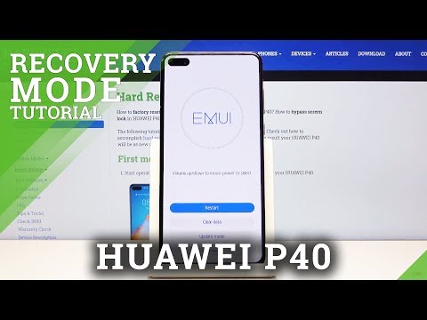 How to Enter Recovery Mode on HUAWEI P40 - Exit Recovery Menu