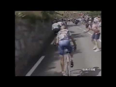 In ricordo della bellissima vittoria di Pantani all'Alpe d'Huez nel Tour 1995
