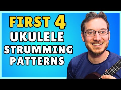 How to Strum Ukulele for Beginners: Your First 4  EASY Strumming Patterns!