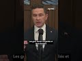Poilievre revient sur ses commentaires à propos de la GRC et Justin Trudeau