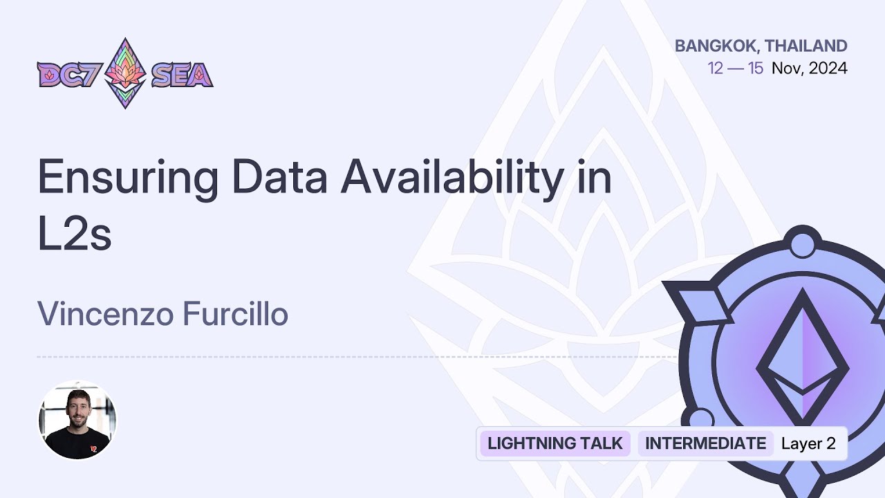 Ensuring Data Availability in L2s preview
