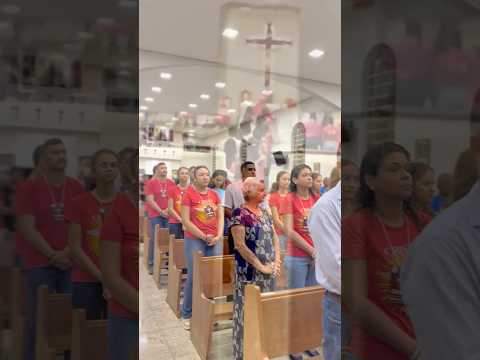 Santa Missa com o Sacramento da Crisma (confirmação) em Serranópolis/GO #sacramentodacrisma