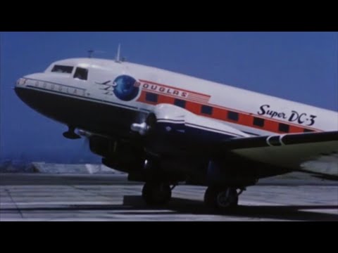 Douglas DC-3 Super Airliner B-roll | Boeing Classics