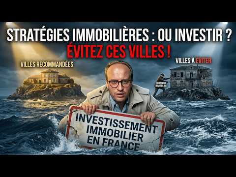 Où investir en immobilier en 2026 ? (Les villes à fuir absolument ❌)