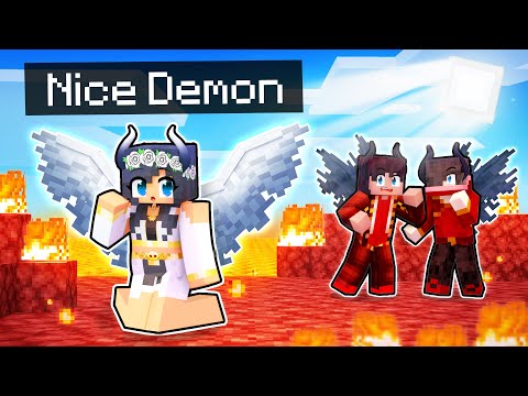 Playing as the NICE DEMON In Minecraft!