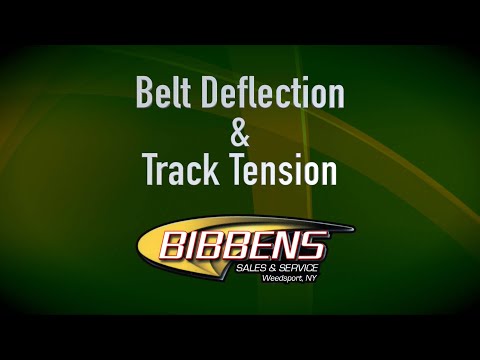 Belt Deflection & Track Tension