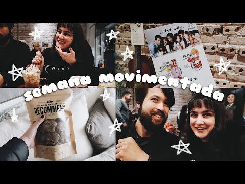vlog: café inspirado em friends, correria pré-bienal do livro e eventos felizes