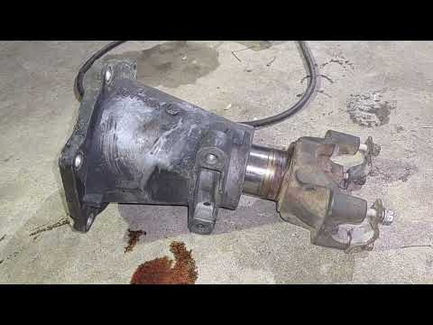 cheap 4L80E fixed yoke to slip yoke conversion! Ls swapped c10 build