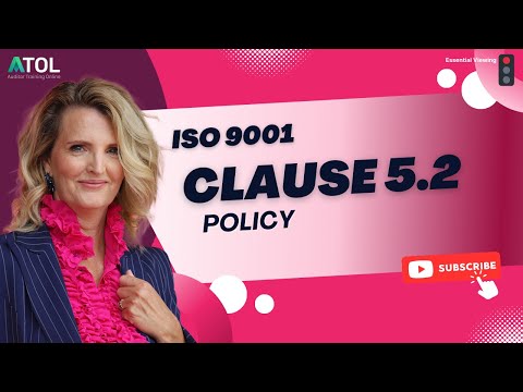 Understanding ISO 9001 2015 | Clause 5 2 Policy