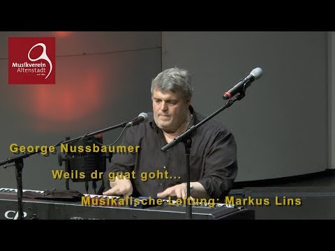 "Weils dr guat goht"  Musikverein Altenstadt trifft George Nussbaumer