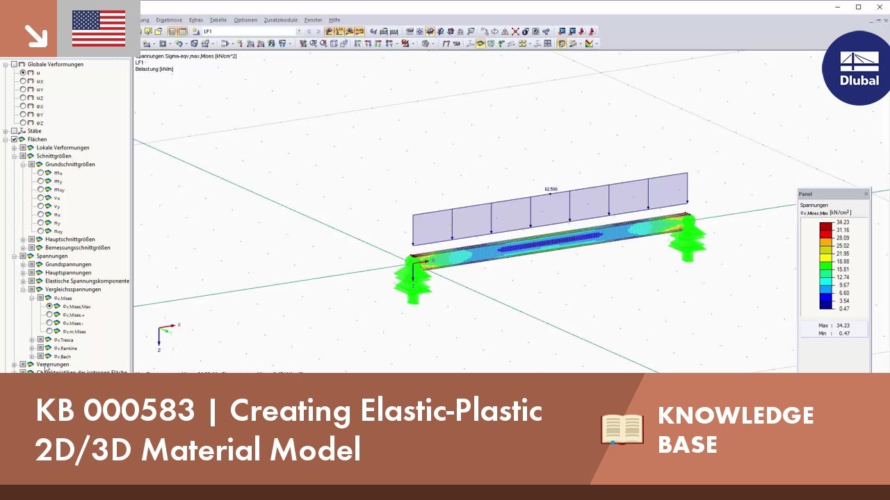 KB 000583 | Creating Elastic-Plastic 2D/3D Material Model
