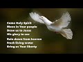 Come Holy Spirit