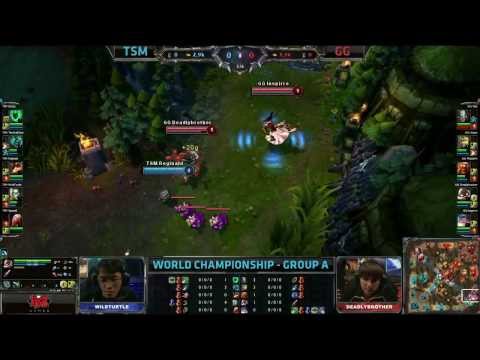 Sneaky TSM Reginald Teemo draws First Blood! :) | Worlds 2013 Day 6 | Season 3 Championship
