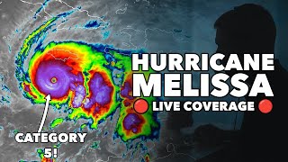 🔴 BREAKING: Category 5 Hurricane Melissa Making Landfall! — With Ham Radio Hurricane Nets & Cameras