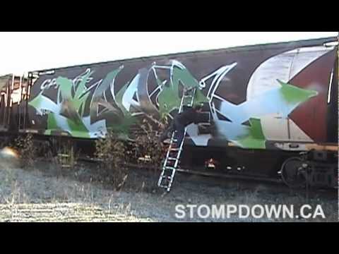Graffiti - SDK - Keep6 Wholecar - song: Lord Finesse ft. KRS-One & O.C. - Brainstorm P.S.K.