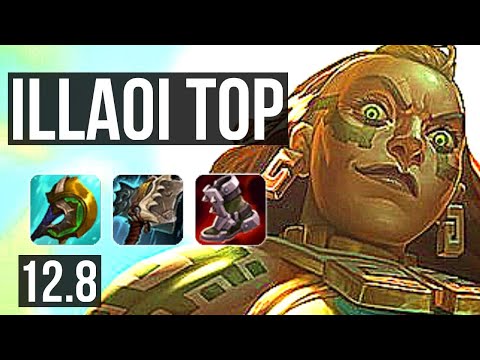 ILLAOI vs MUNDO (TOP) (DEFEAT) | 7 solo kills, 800+ games | NA Diamond | 12.8