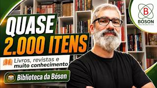 Quase dois mil itens: conheça a Biblioteca da Bóson