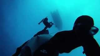 preview picture of video 'Apnée Freediving Fornells - Minorque'