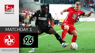 FCK Return with Strong Victory | Kaiserslautern - Hannover 2-1 | All Goals | MD 1 â Bundesliga 2