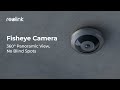 Reolink Caméra réseau Fisheye WiFi Indoor FE-W