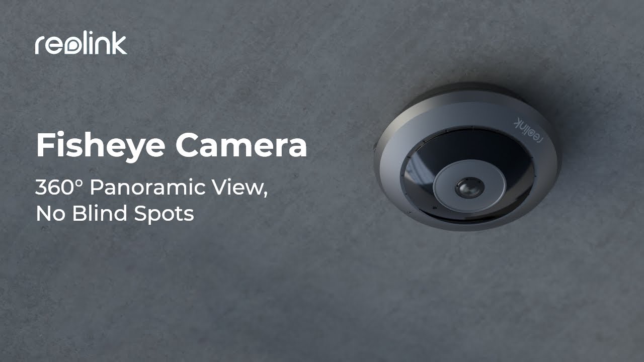 Reolink Caméra réseau Fisheye PoE Indoor FE-P