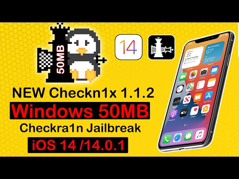 NEW Checkn1x 1.1.2(50 MB) Checkra1n Jailbreak iOS 14.0.1/14.0/14.1/12.4.8 on Windows|iOS13 Jailbreak
