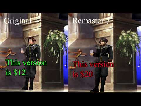 Final Fantasy VIII original vs remastered which is the better version to pick up on steam.