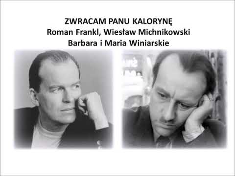 Zwracam panu Kalorynę