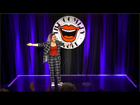 MCing charity gig at the Comedy Store
