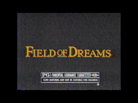 'Field of Dreams' movie TV trailer from 1989