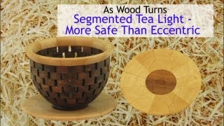 Segmented Tea Light - More Safe Than Eccentric