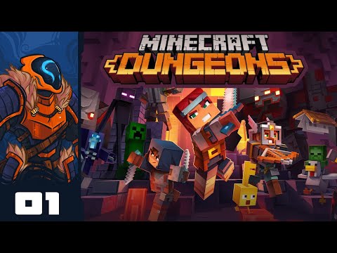 Wanderbots - Minecraft Dungeons Has New Weapon Types?! I Want Them All! - Let's Play Minecraft Dungeons - Part 1