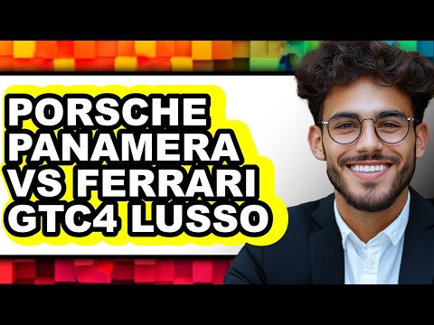 Porsche Panamera vs Ferrari GTC4 Lusso - Which is Better?