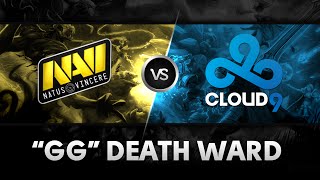 "GG" Death Ward by Na`Vi vs Cloud9 @ The International 4